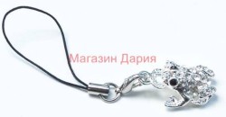  Жаба с монета в уста по Фън Шуй - висулка