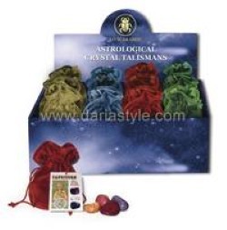   Астрологичен талисман от полускъпоценен камък - Astrological Crystal Talismans